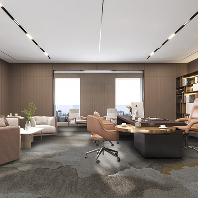 7mm Pile Nylon Printed Carpet Tufted Nordic Style With Action Backing