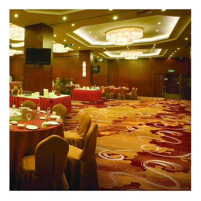 Woven Axminster Wool Nylon Carpet Wall To Wall Ballroom And Banquet Hall
