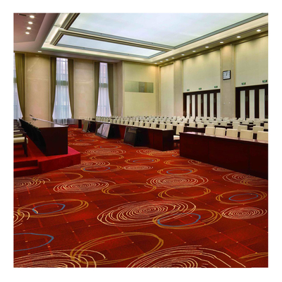 Woven Axminster Wool Nylon Carpet Wall To Wall Ballroom And Banquet Hall