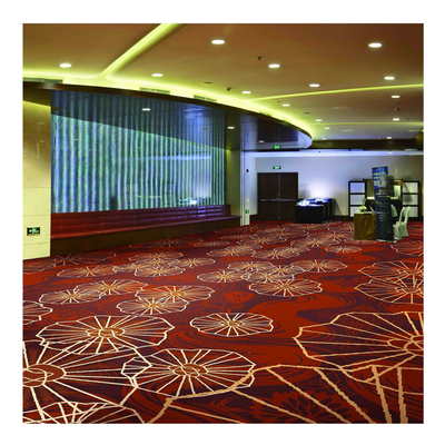 Woven Axminster Wool Nylon Carpet Wall To Wall Ballroom And Banquet Hall